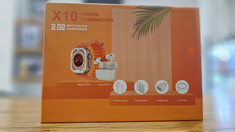 پکیج ترکیبی گجتهای هوشمند X10 Unique Combination (ساعت هوشمند + ایرپاد + شارژر + پاوربانک)