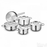 سرویس قابلمه 9 پارچه استیل کرکماز A-1660