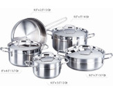 سرویس قابلمه 9 پارچه استیل کرکماز A-1660