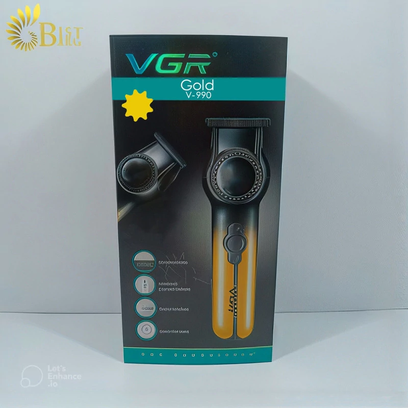 ماشین اصلاح موی سر و صورت شارژی وی جی ار مدل V-990Gold